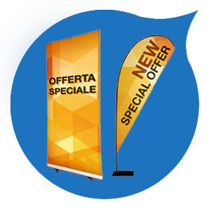 Espositori e Totem pubblicitari